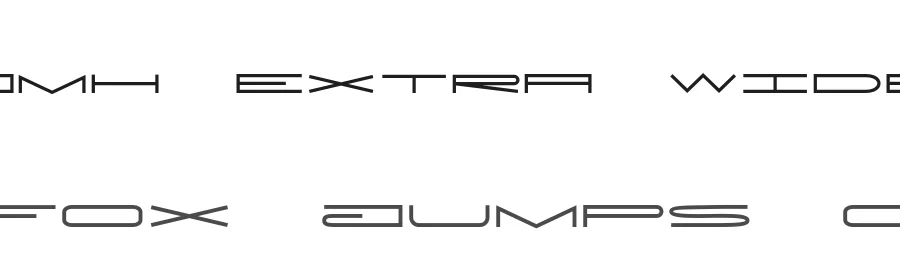 JMH Extra Wide by Jorge Morón — Display Font