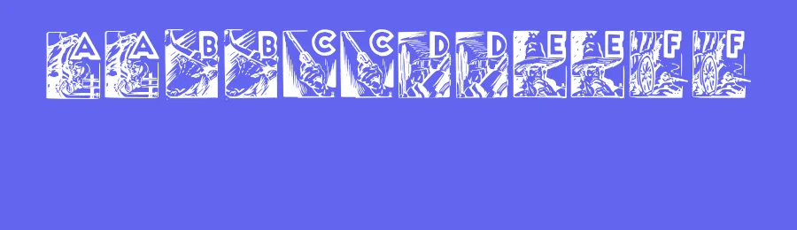 JMH Rodeo Caps3 by Jorge Morón — Decorative Font — thumbnail 3