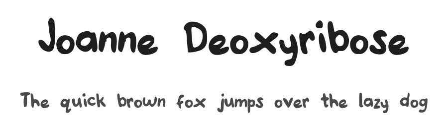 Joanne Deoxyribose