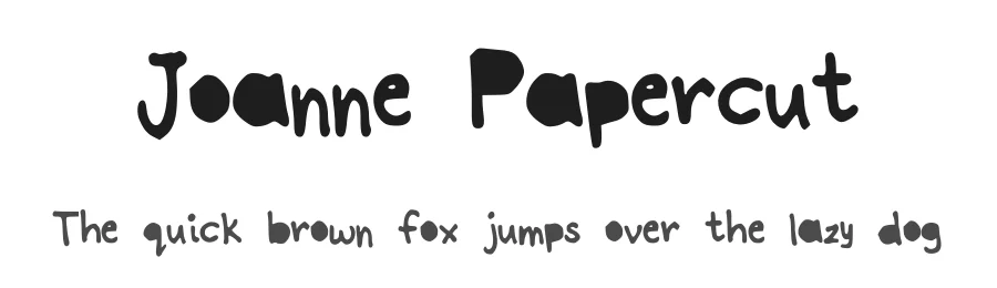 Joanne Papercut