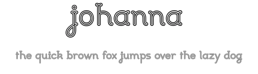 Johanna by Benoît Sjöholm — Decorative Font