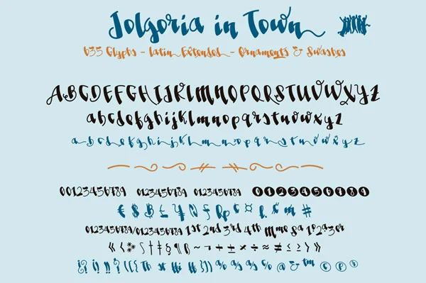 Jolgoria in Town Font by Fernando Haro — Script Handwritten Font — thumbnail 5