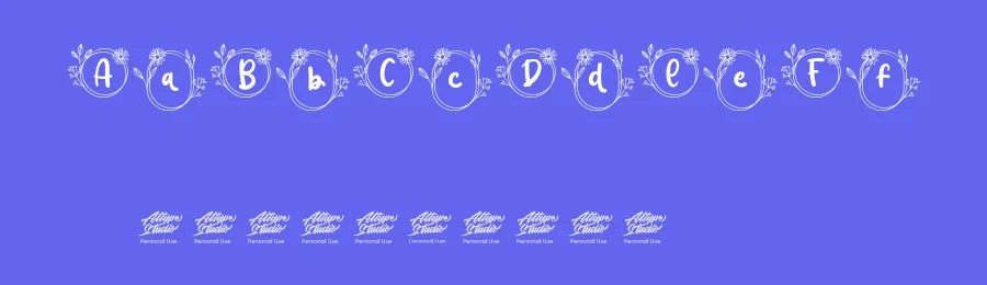 Jolie Monogram by Attype Studio — Decorative Font — thumbnail 3