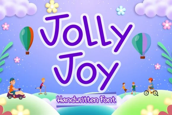 Jolly Joy Font by boogaletter by boogaletter — Script Handwritten Font