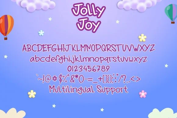 Jolly Joy Font by boogaletter by boogaletter — Script Handwritten Font — thumbnail 6