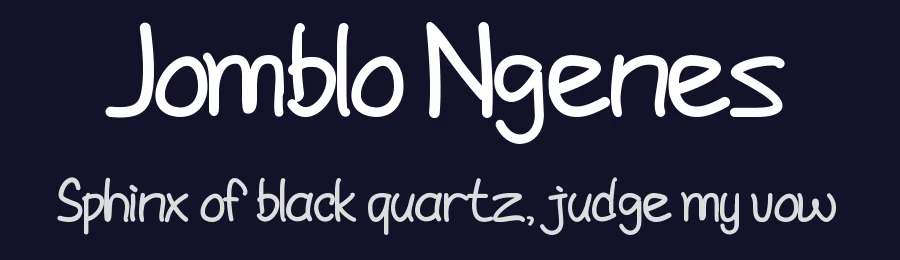 Jomblo Ngenes by Khurasan — Script Handwritten Font — thumbnail 2