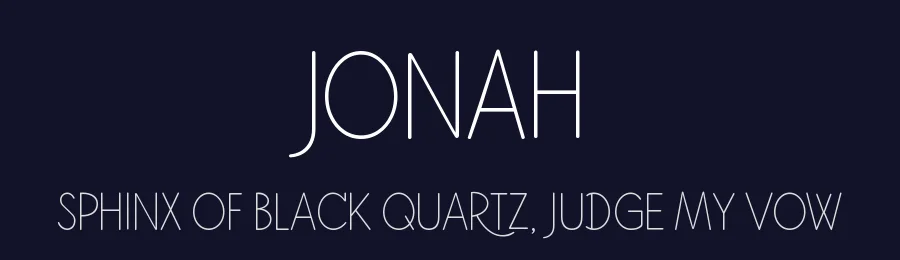 Jonah by YTY Digital TypeFoundry — Sans Serif Font — thumbnail 2