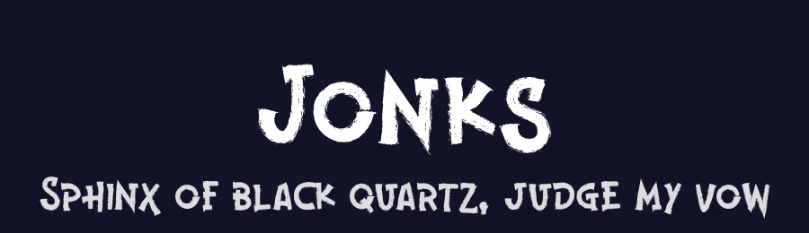 Jonks by Typefactoryco — Decorative Font — thumbnail 2