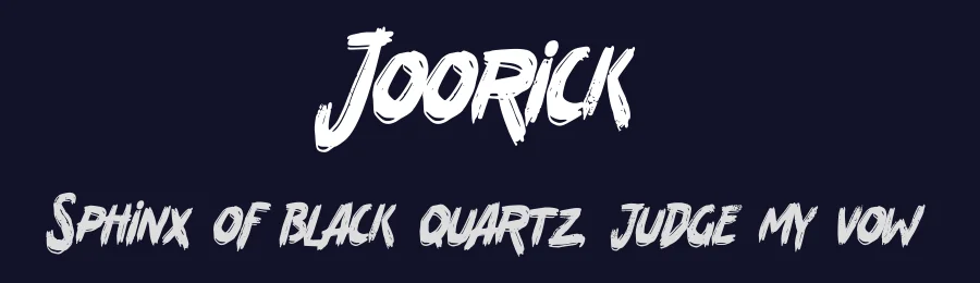 Joorick by Gassstype — Decorative Font — thumbnail 2