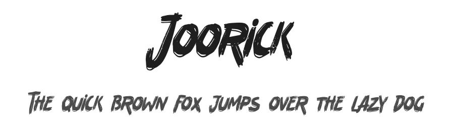 Joorick by Gassstype — Decorative Font
