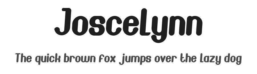 Joscelynn by Edric Studio — Sans Serif Font