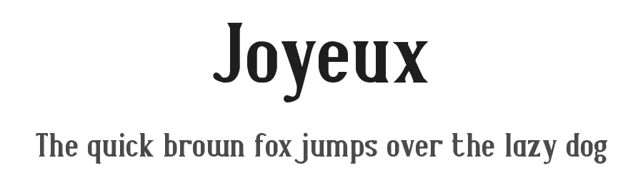Joyeux