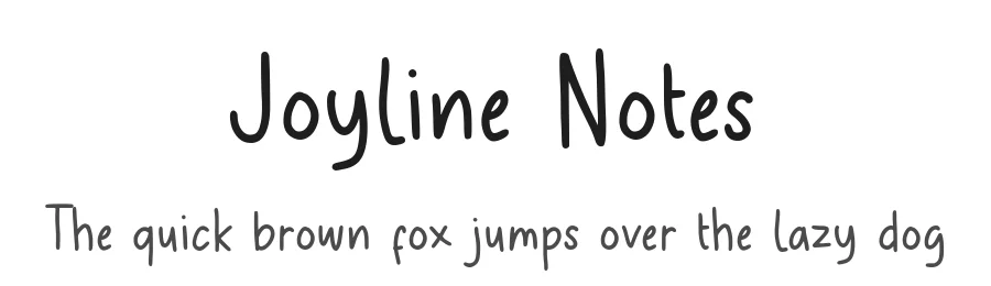 Joyline Notes