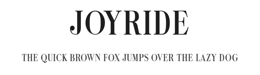 Joyride