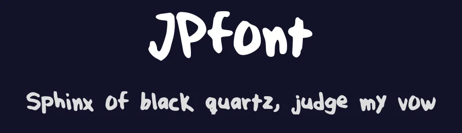 JPfont by Joan Pava — Script Handwritten Font — thumbnail 2