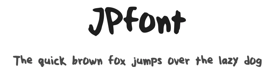 JPfont