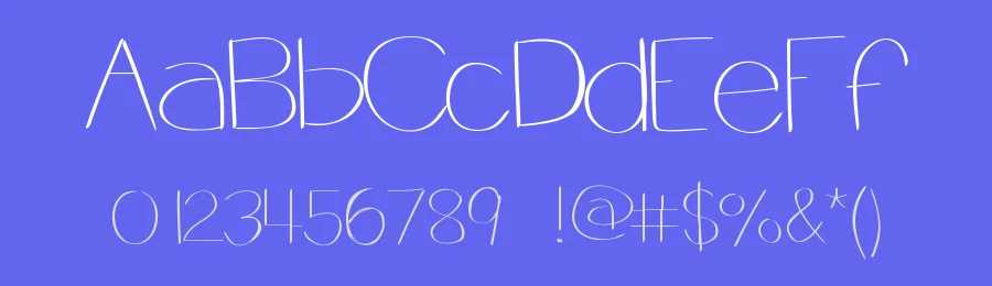 Jsb Thin And Chunky by Jessica Burnette — Script Handwritten Font — thumbnail 3