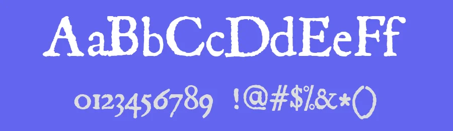 JSL Ancient by Jeffrey S. Lee — Decorative Font — thumbnail 3