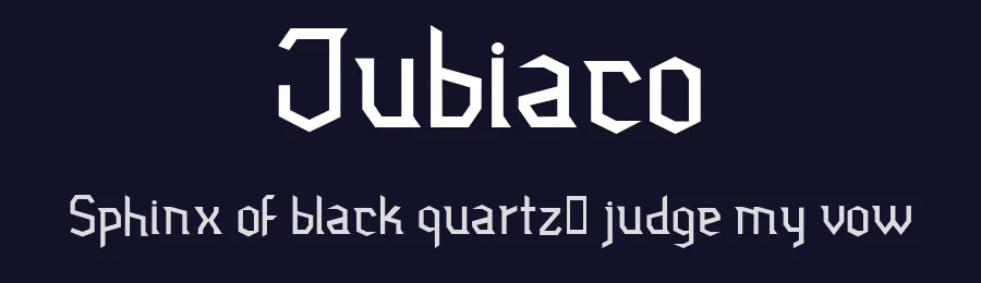 Jubiaco by LletresCAT — Decorative Font — thumbnail 2