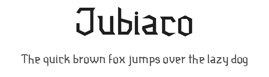 Jubiaco by LletresCAT — Decorative Font