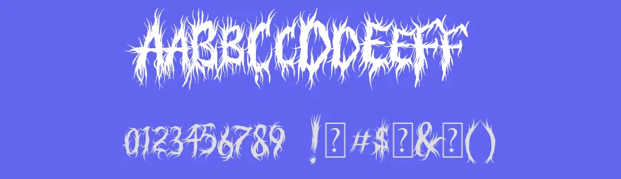Judgement Territory by Lettersiro Studio — Decorative Font — thumbnail 3