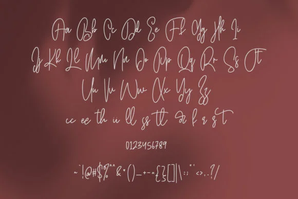 Judith Font by Maulana Creative — Script Handwritten Font — thumbnail 7