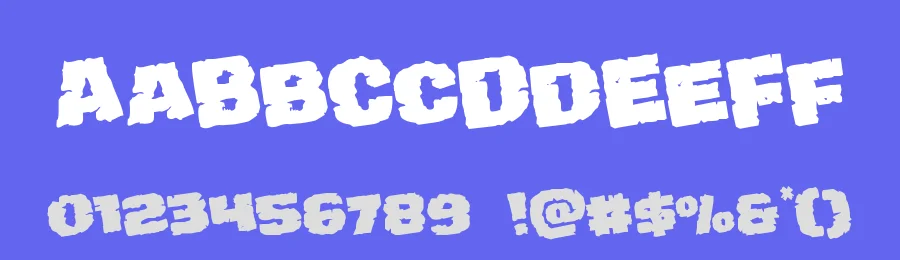 Jugger Rock by Iconian Fonts — Decorative Font — thumbnail 3