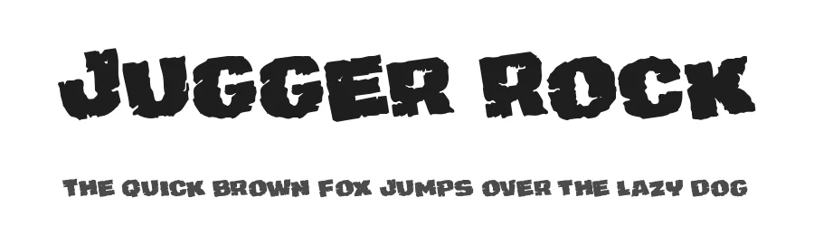 Jugger Rock by Iconian Fonts — Decorative Font