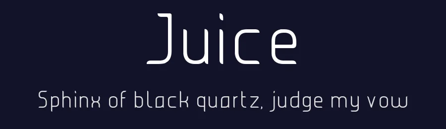 Juice by Dhany Arliyanti — Sans Serif Font — thumbnail 2