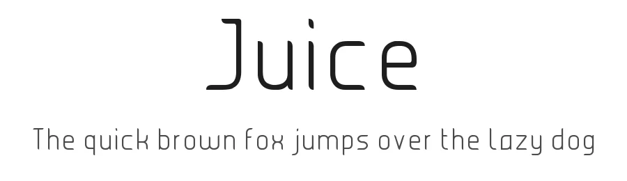 Juice by Dhany Arliyanti — Sans Serif Font