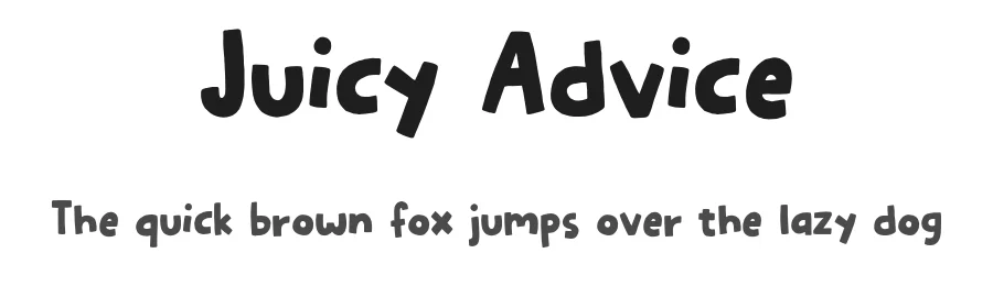 Juicy Advice