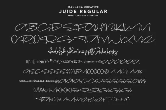 Juide Font by Maulana Creative — Script Handwritten Font — thumbnail 7