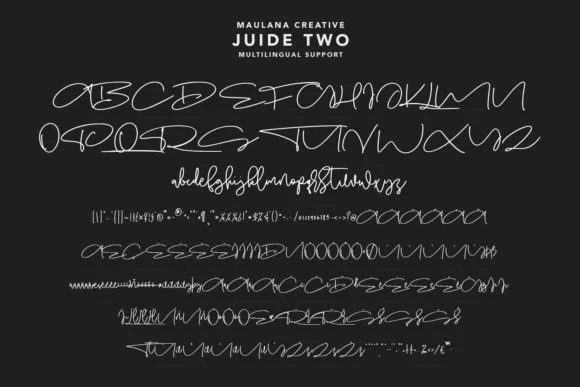 Juide Font by Maulana Creative — Script Handwritten Font — thumbnail 8