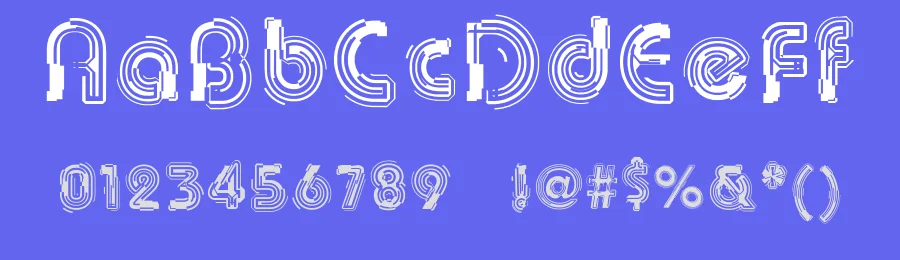 Jukebox by Chelsea Borchardt — Decorative Font — thumbnail 3