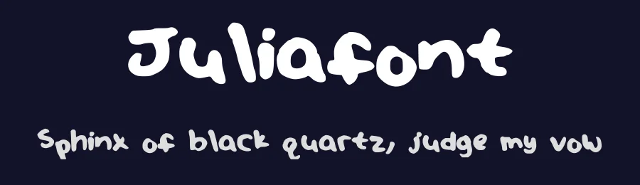Juliafont by Jayjay Dowlinq — Script Handwritten Font — thumbnail 2