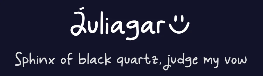 Juliagar by Khurasan — Script Handwritten Font — thumbnail 2