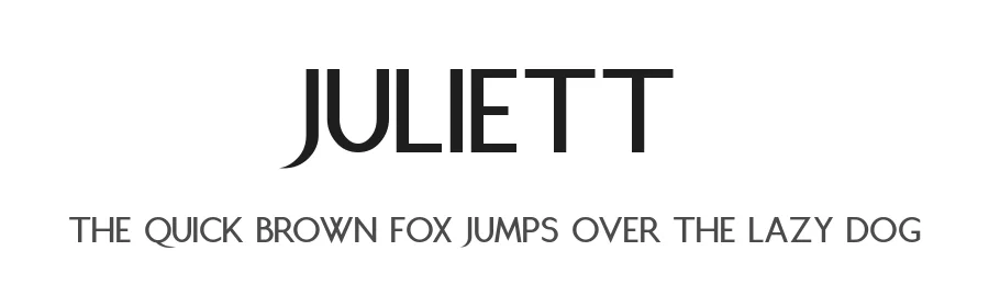 Juliett by GGBotNet — Sans Serif Font