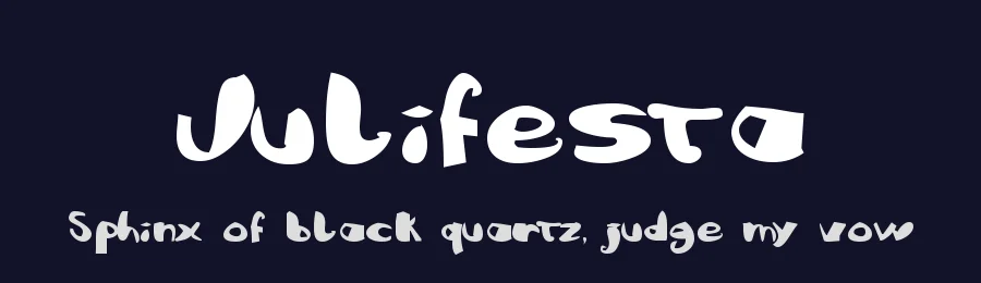 Julifesta by adreson — Decorative Font — thumbnail 2
