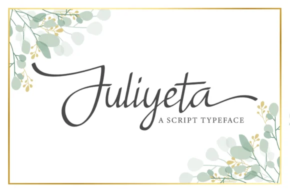 Juliyeta Font by Skillyas Studio — Script Handwritten Font