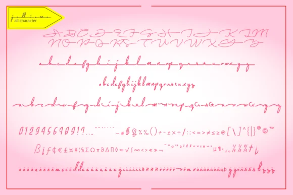 Jullianne Font by IntrovArtZone — Script Handwritten Font — thumbnail 5