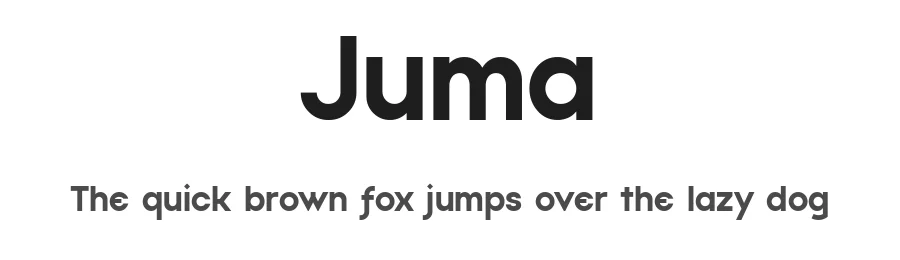 Juma by FG Studios — Sans Serif Font