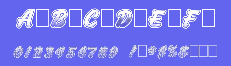 Jumbo Parade by imagex — Decorative Font — thumbnail 3