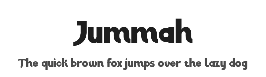 Jummah by Pixesia Studio — Decorative Font