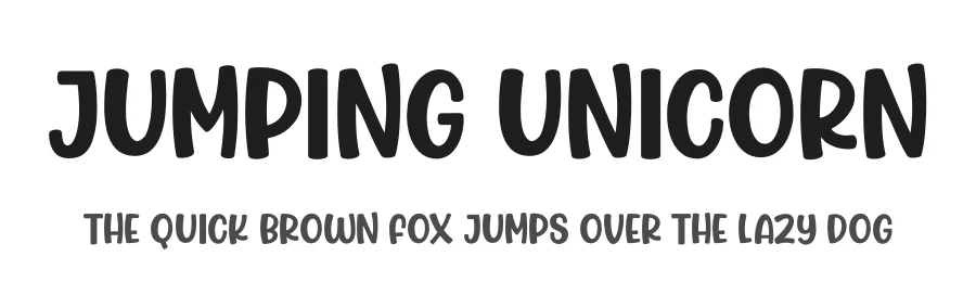 Jumping Unicorn