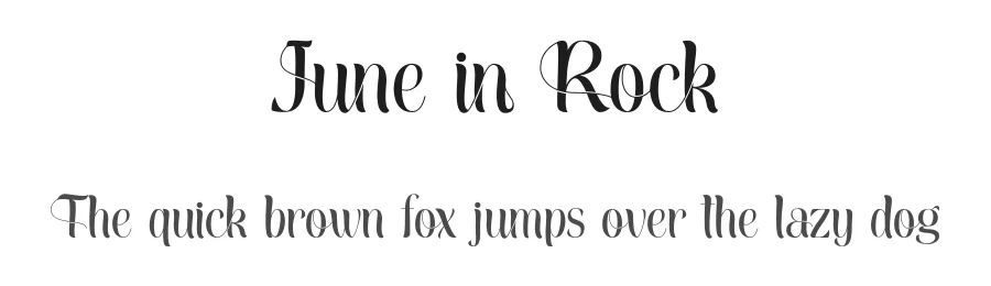 June in Rock