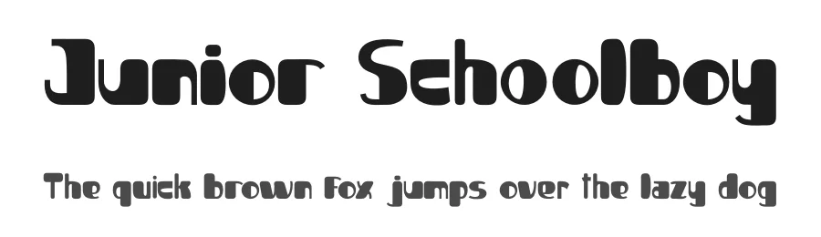 Junior Schoolboy