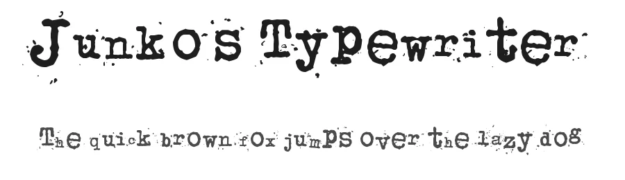 Junko's Typewriter