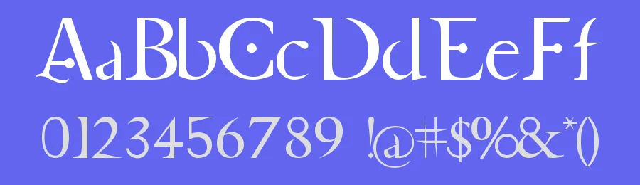 Jupiter Ascending by DanielWarner123 — Decorative Font — thumbnail 3