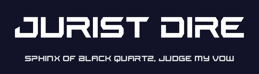 Jurist Dire by Iconian Fonts — Display Font — thumbnail 2