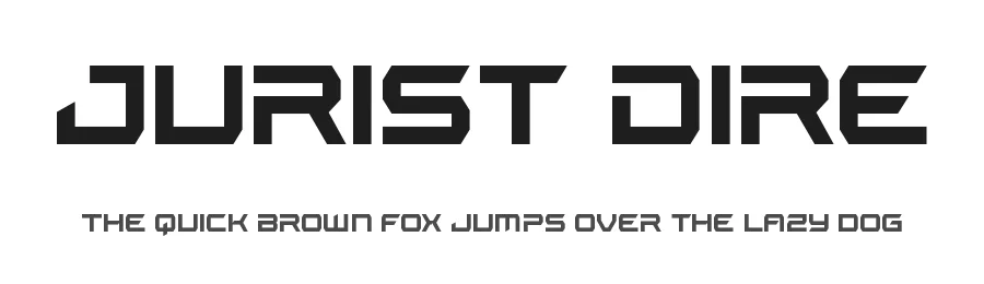 Jurist Dire by Iconian Fonts — Display Font